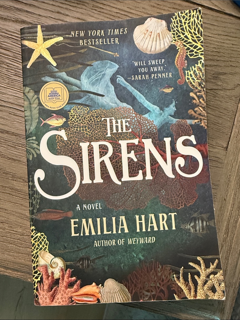 The Sirens by Emilia Hart - Illustrated Paperback